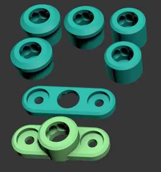QD rifle sling socket cup quick disconnect
