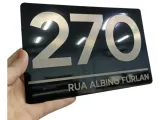 placa de endereço -0
