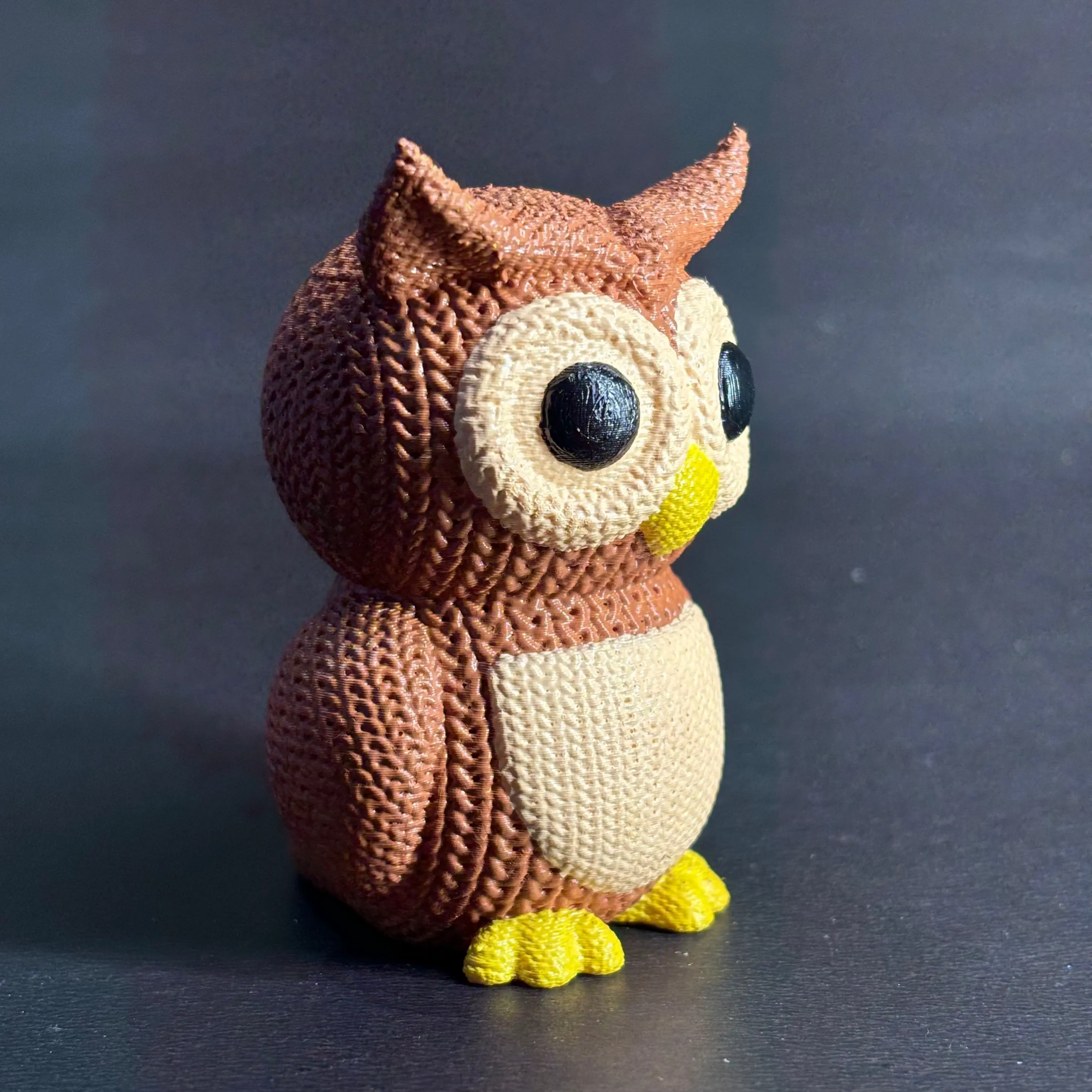 Knitted Owl