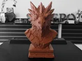 Rock Dragon Bust-1