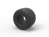 Monster Jam tire 31 Scale 1:25-6