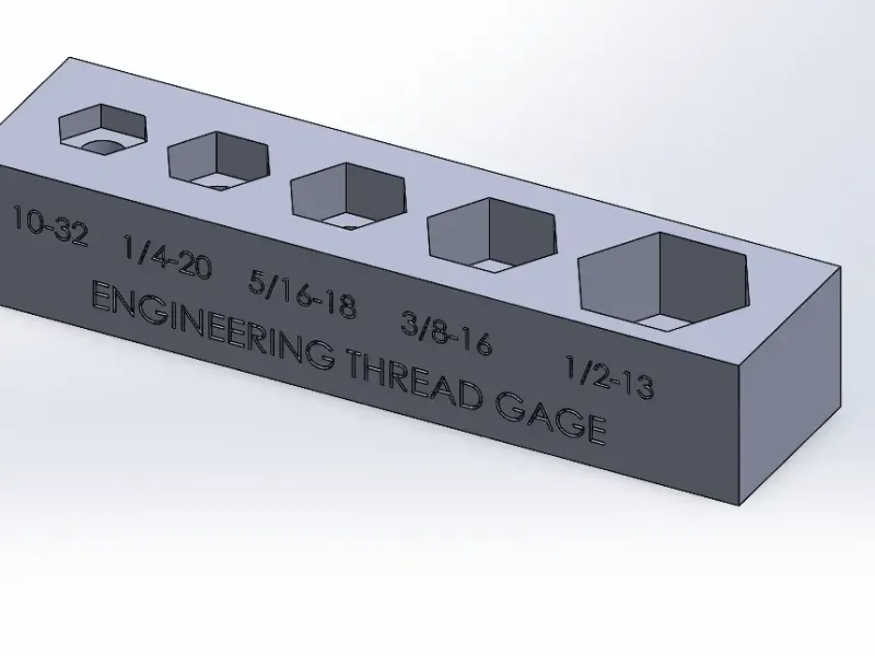 ENGINEERING THREAD GAGE