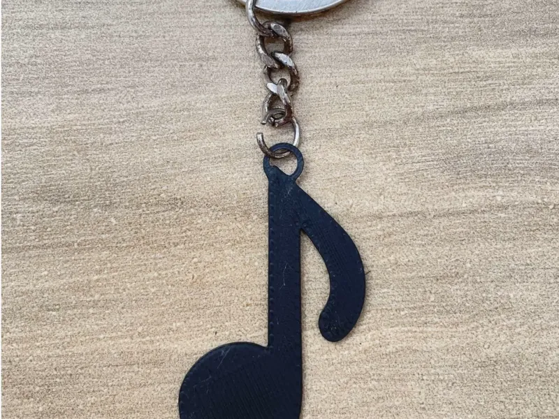 Llavero Nota Musica