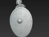 Roman soldier with shield-2