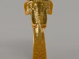 Mammoth ring 3D print model-2