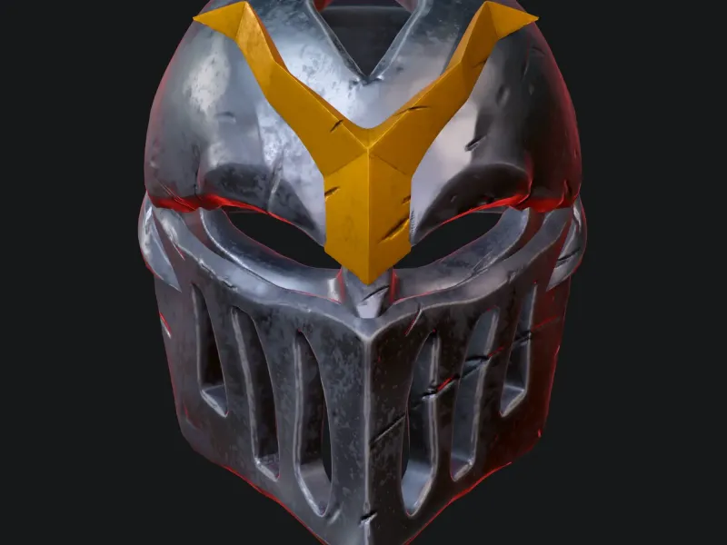 Zed' Mask League Of Legend 3D File STL