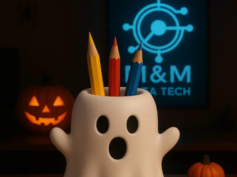 👻 Portapenne Spettrale