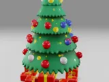 Christmas tree multi colour-5