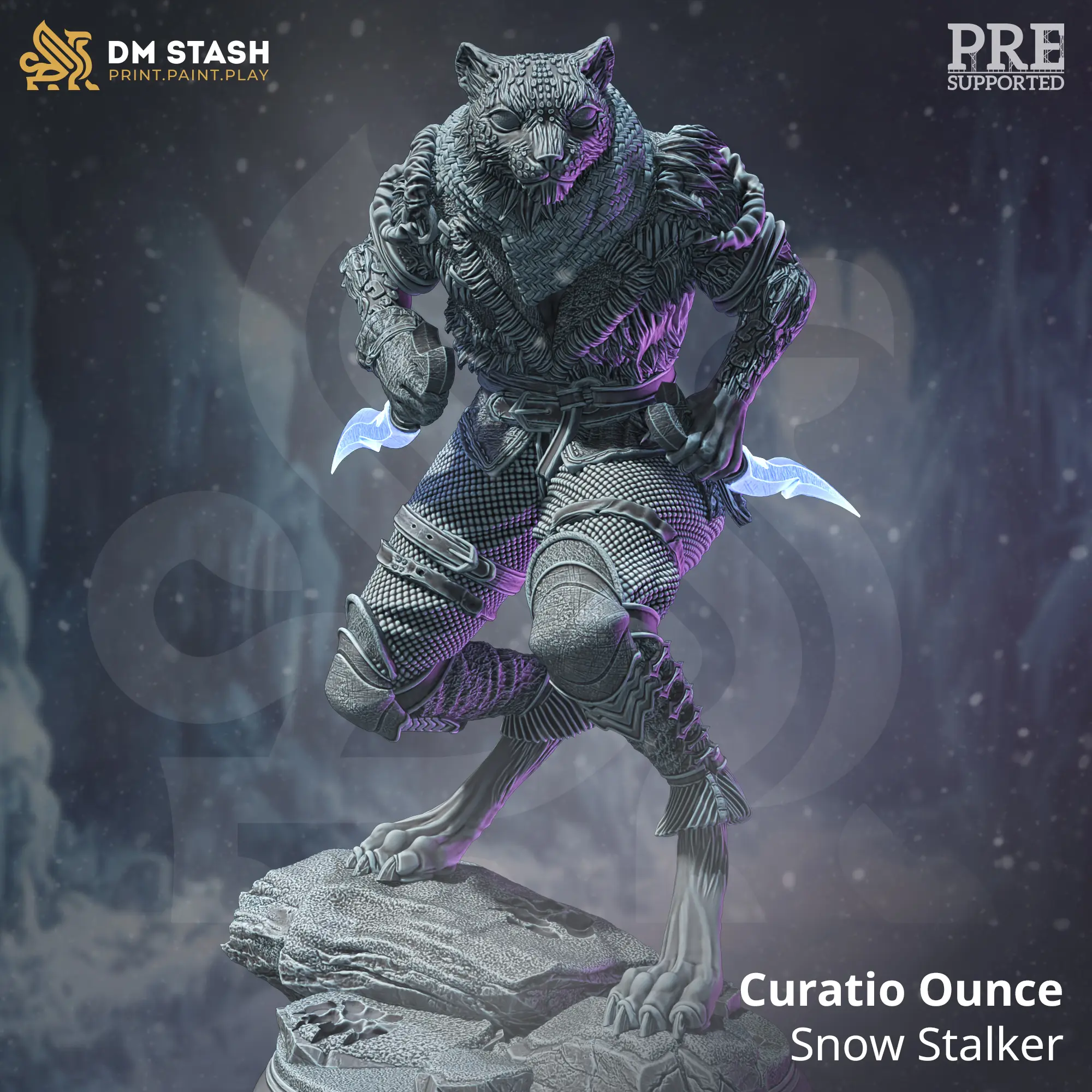 Tabaxi Snow Leopard Rogue - Curatio Ounce