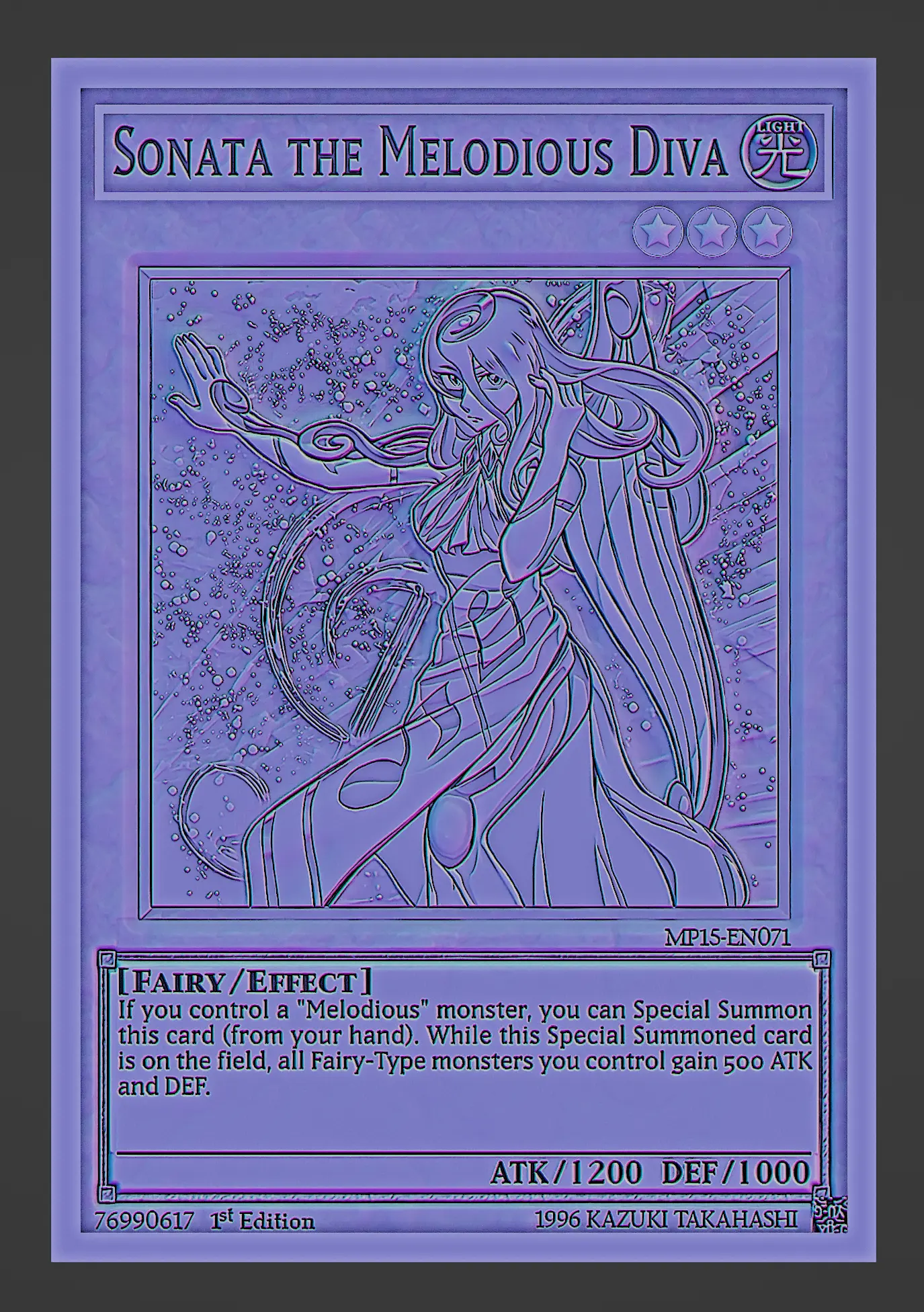 SONATA THE MELODIOUS DIVA - YUGIOH