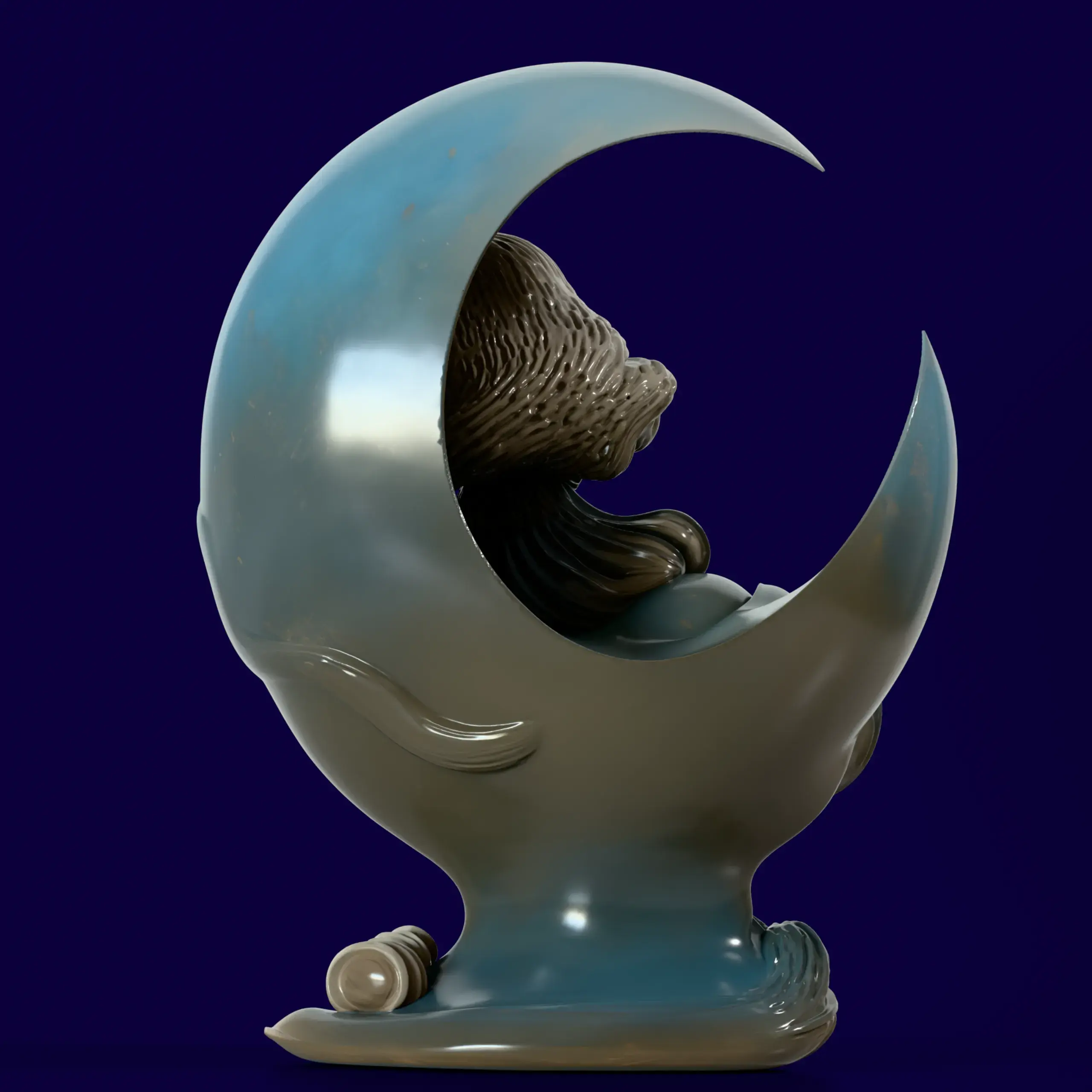 Moon Girl Decoration