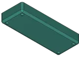 Teensy 4.1 Case Bottom-2