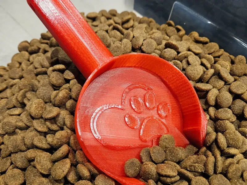 Cucchiaio per dosare il cibo per cani o gatti - 1 porzione