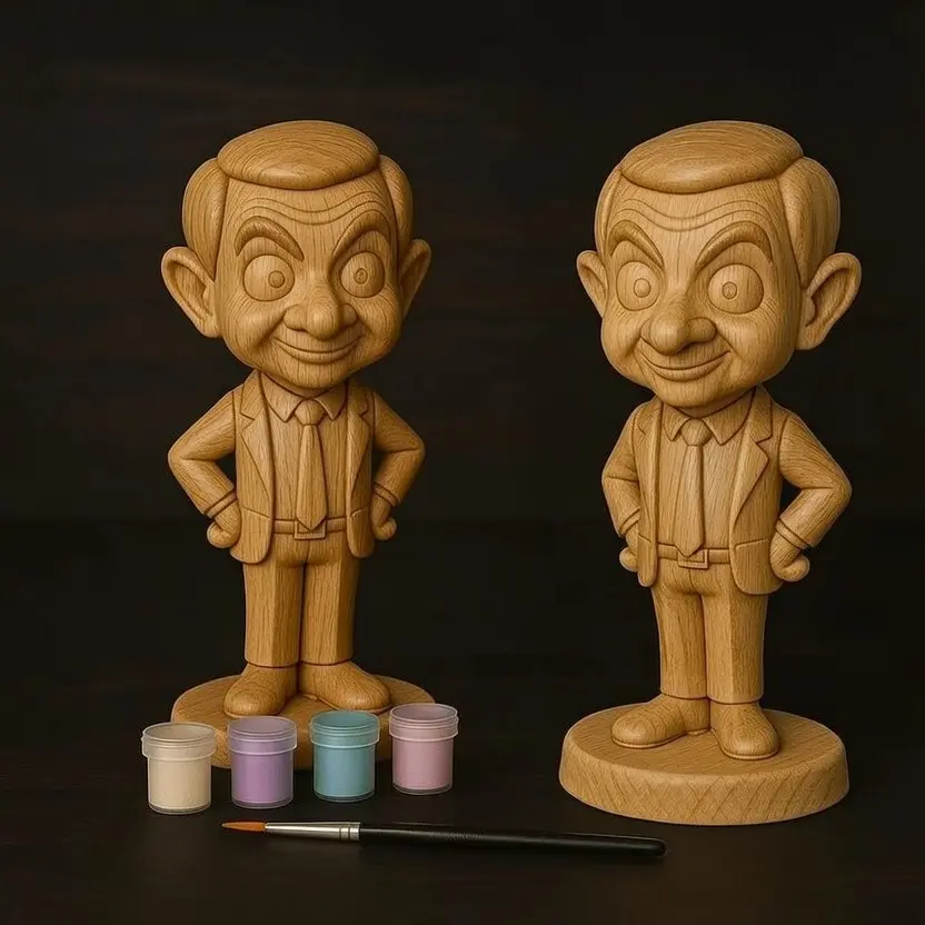 Mr Bean for painting figure