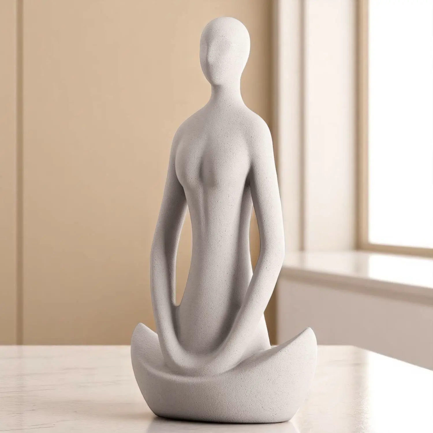 Meditation Sculpture figure decor for home