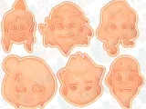 Legend of Corra cookie cutter set of 6-0