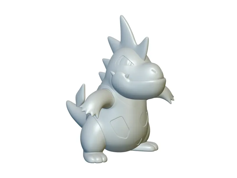 Pokemon Croconaw #159 - Ready for 3D Printing!