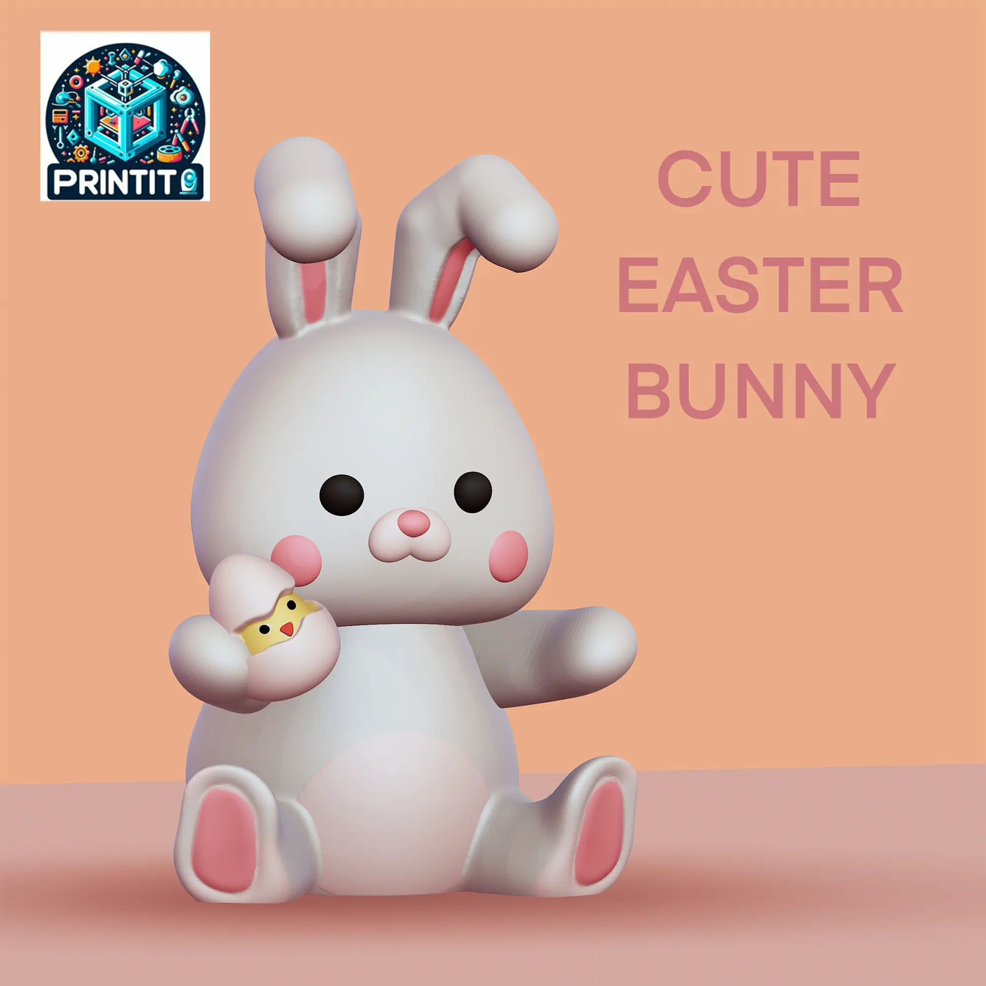 CUTE EASTER BUNNY