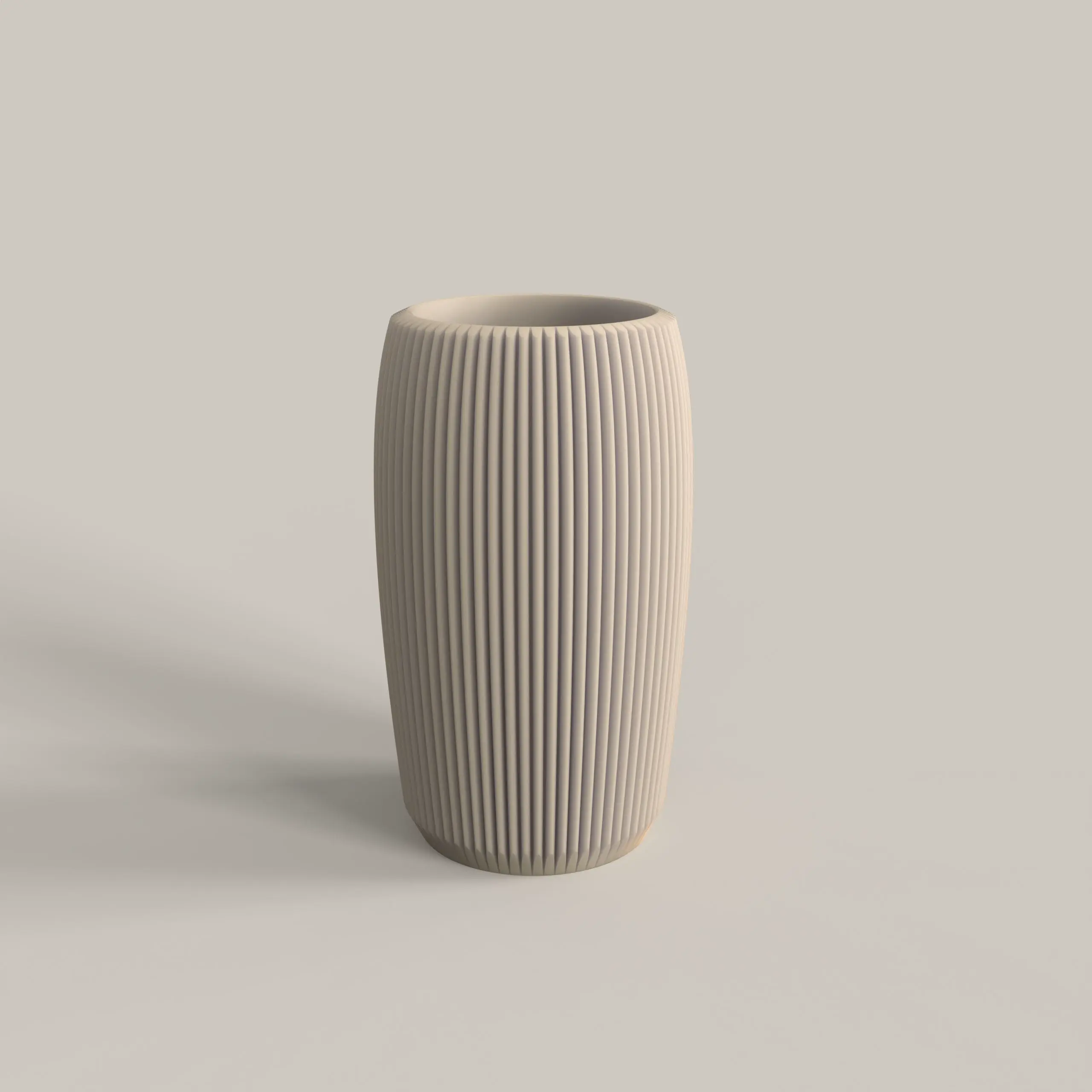 CURVED VASE, VASE COURBER