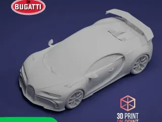 Bugatti Chiron Pur Sport - FREE - 3D MODEL