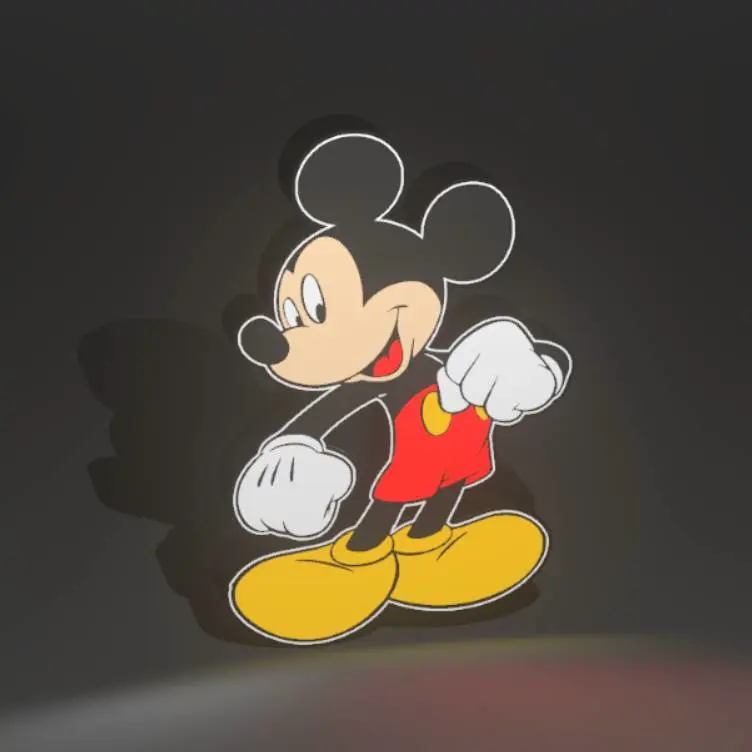 Lightbox Mickey