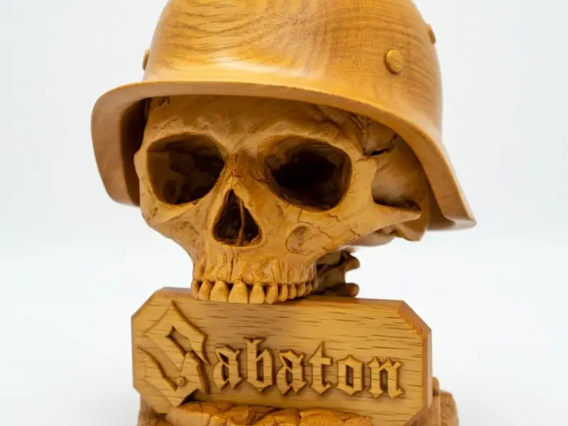 Sabaton German Helmet Skull