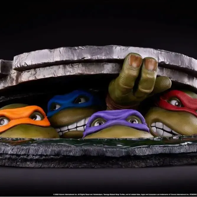 DIORAMA DER NINJA TURTLES TMNT