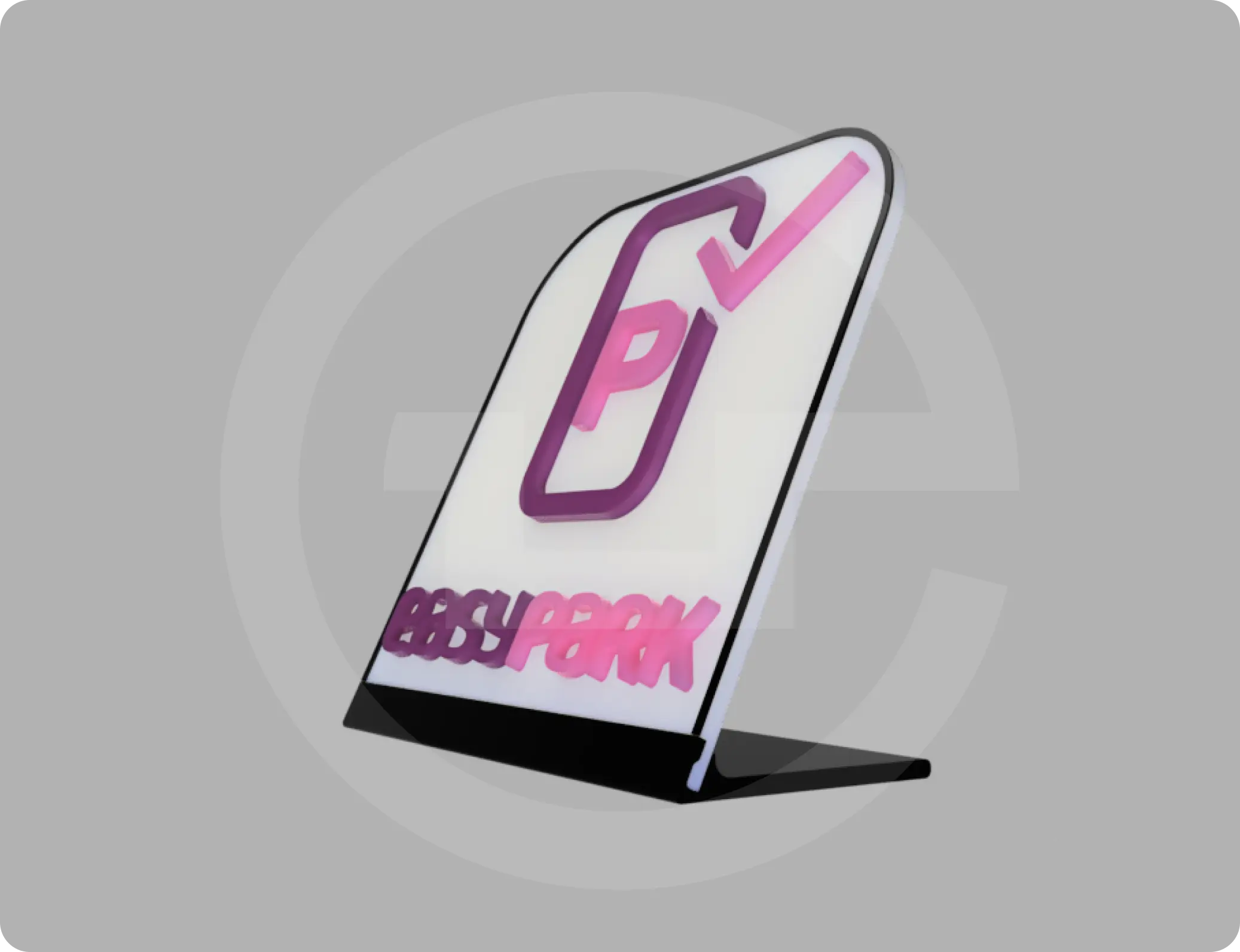 EasyPark car tag