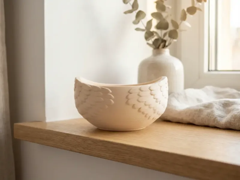 Angel Wings Bowl - Minimalist Catchall Dish