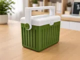 Mini picnic cooler with snap-lock handles-4
