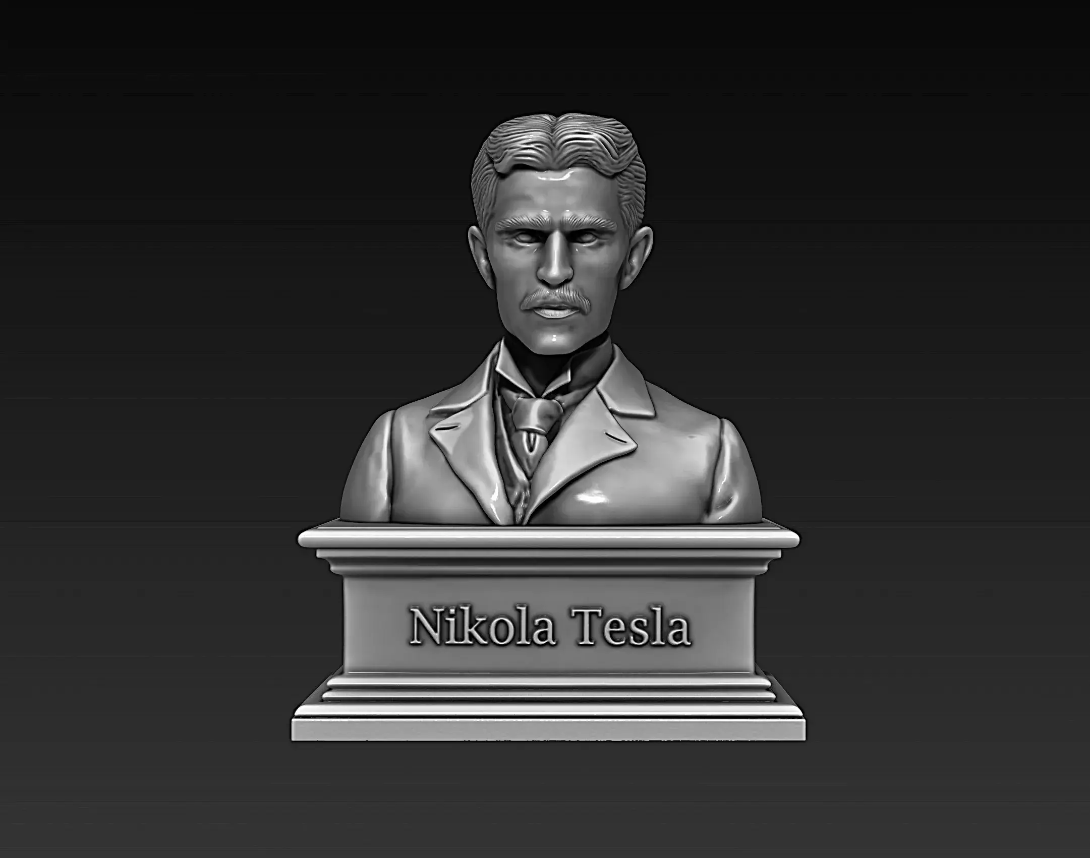 Bust of Nikola Tesla