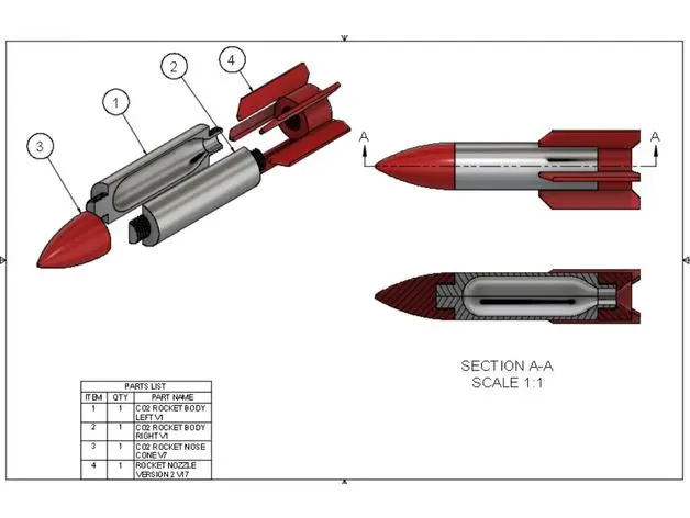 CO2 Rocket
