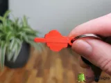 Mini Flip Middle Finger Keychain-3