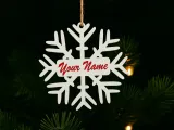 Customizable Christmas Snowflake-1