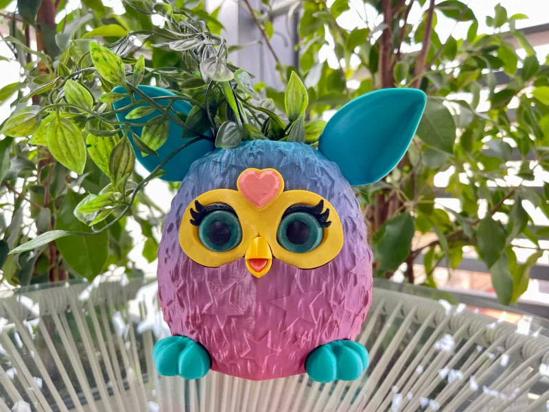 PLANTEUR DE FOURRURE FURBY STAR "MULTI COLOR"