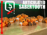 Articulated Sabertooth — The Segmented Prehistoric Prowler-8