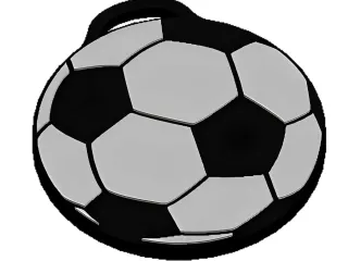 Llavero de Pelota de Futbol