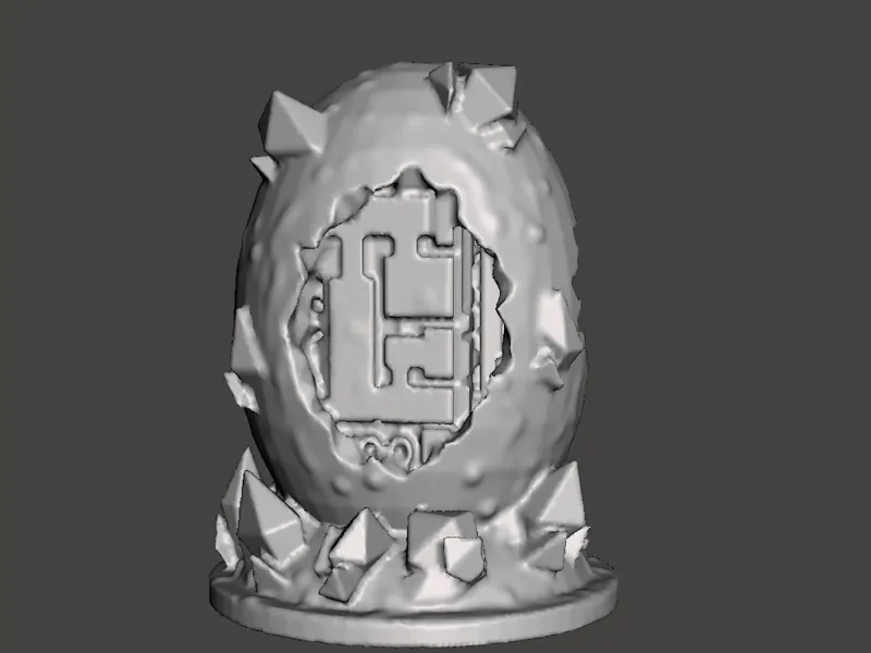 Data Geode (scifi miniature game piece)
