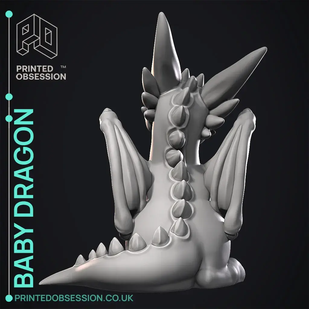 [EXCLUSIVE]Baby Dragon-Creality Cloud c/o Printed Obsession