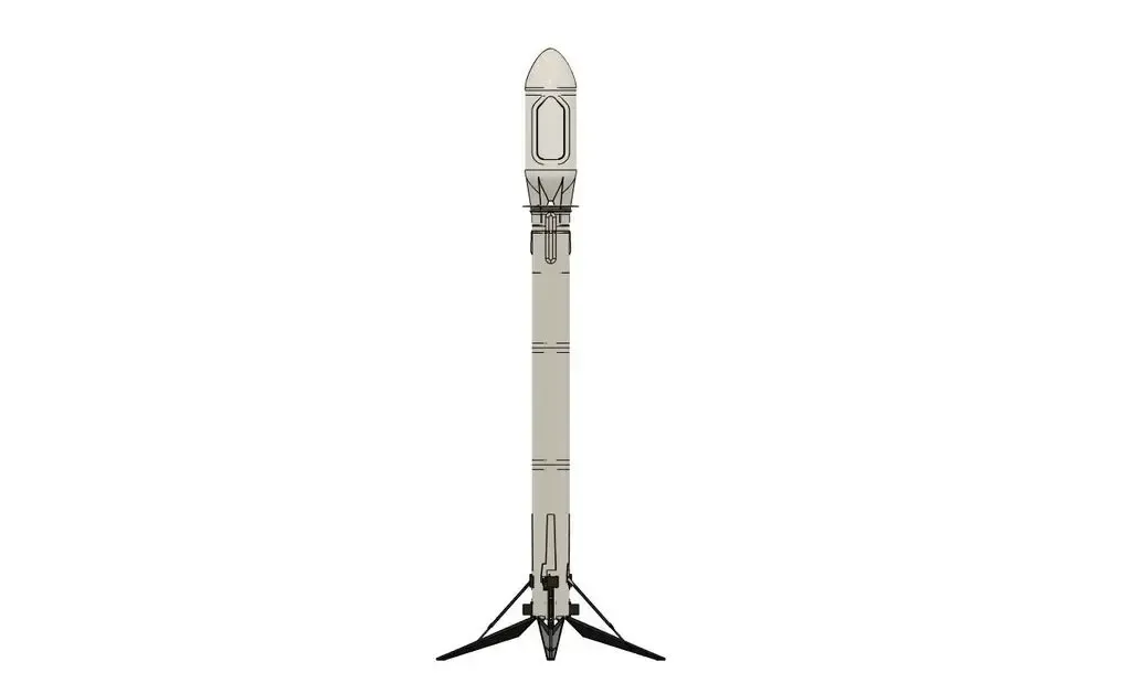 SpaceX inspired edf rocket