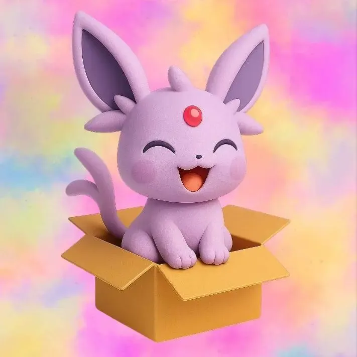 pokemon espeon box