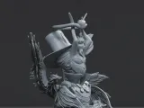 HAZBIN HOTEL - BUSTO DE LUCIFER MORNINGSTAR --3