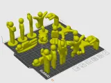 Meccha Chameleon 3D Print STL – All 9 Poses Complete Set-5