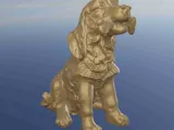 Câine Cocker și os-2