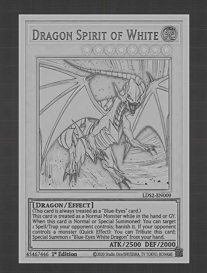 dragon spirit of white - yugioh 