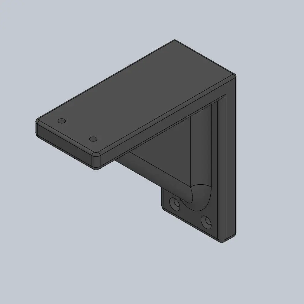2x4 L Bracket Support