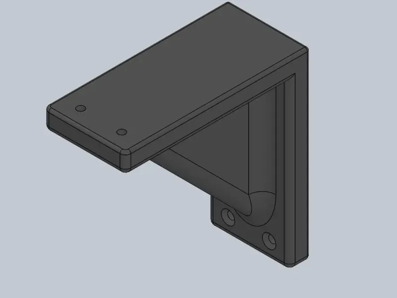 2x4 L Bracket Support