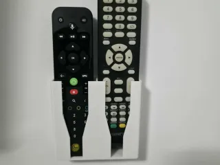double remote control holder