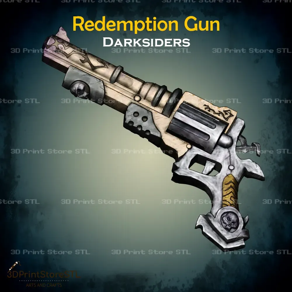 Redemption Gun Cosplay Darksiders - STL File