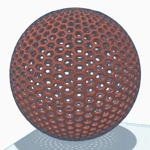Mini Flexible Airless Basketball - Prints with TPU Or PLA